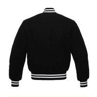 Veste bomber universitaire pour homme, personnalisable avec logo, imperméable, coupe-vent, réversible, style varsity, pour l'hiver