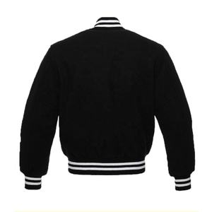 Chaqueta de invierno personalizada de invierno para exteriores, logotipo personalizado, deportes universitarios, béisbol, chaquetas y abrigo para hombres, Chaqueta de algodón, chaqueta Varsity Letterman, chaqueta de invierno de gran tamaño para hombres - Product Image 2