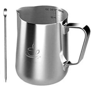 Tazas de acero inoxidable de alto rendimiento para los amantes del café con estructura ligera con acabado cepillado Premium - Product Image 5