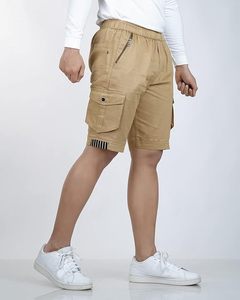 Pantalones cortos de carga desgastados de algodón informales de verano para hombre, pantalones cortos deportivos bordados, sublimados, rango de XS-6XL, tela fina ligera para gimnasio - Product Image 3