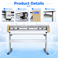 Plotter de Corte de Vinilo con Cámara CCD de 48 Pulgadas (4 Pies) y Corte Automático de Contorno MC630 MC1200 MC1500
