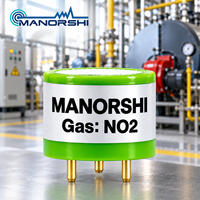 Sensor Gas NO2 Elektrokimia Presisi Tinggi 0-20PPM MNS-4NO2-20 Probe Sensor Nitrogen Dioksida untuk Pemantauan Kualitas Udara
