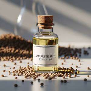 น้ำมันหอมระเหยเมล็ด ambrette 2025สินค้ามาใหม่สำหรับใช้ในเครื่องสำอาง - Product Image 4
