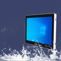Vente flash - Ordinateur embarqué I5-7ème génération, écran carré, 8+128G, 4 Go de RAM, PC industriel à écran tactile