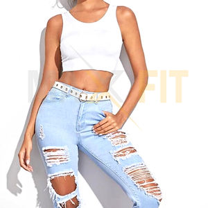 เสื้อกล้ามเอวลอยระบายอากาศได้ดีสำหรับผู้หญิงเสื้อผ้าฟิตเนสแบบลำลองสไตล์ XS ไซส์พิเศษปี2023 - Product Image 6