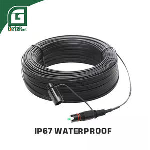 GETEKnet FTTH <span class=keywords><strong>Cable</strong></span> <span class=keywords><strong>de</strong></span> conexión blindado para exteriores SC a Lc monomodo G.657A1 LSZH <span class=keywords><strong>Internet</strong></span> 1 2 Core SC LC <span class=keywords><strong>Cable</strong></span> <span class=keywords><strong>de</strong></span> caída <span class=keywords><strong>de</strong></span> fibra óptica - Product Image 3
