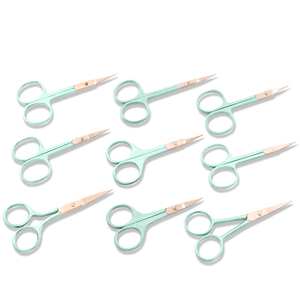 Tijeras de belleza hechas a mano de estilo ruso, cortador profesional de cutículas de uñas, removedor de piel muerta, juego de tijeras de manicura - Product Image 1