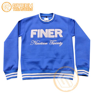 Sweat-shirt à col rond pour femme Zeta Phi Beta, personnalisé et brodé, en molleton de coton, idéal pour l'hiver – Vêtements de sororité en gros - Product Image 1