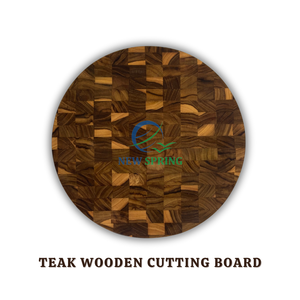 Planche à découper en bois de teck de grain d'extrémité de haute qualité bloc à découper de qualité supérieure fait à la main directement du Vietnam - Product Image 5