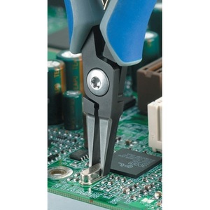 คีมปากแบน KNIPEX Precision Electronics ขนาด 135 มม. ความยาวรวม ปากคีมขัดเงา 1 ชิ้น อุปกรณ์ผ่าตัดทางทันตกรรม - Product Image 5
