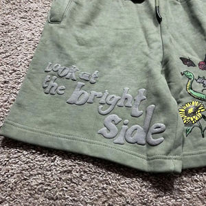 Short de sport de haute qualité pour hommes personnalisé OEM Short de sport en coton respirant à séchage rapide 3D motif solide sérigraphie High Street - Product Image 2