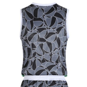 Uniforme de Baloncesto para Hombre, Diseño Único TRENDY FLEXWEAR, Alta Calidad, Tallas Grandes, Secado Rápido, 100% Poliéster, Sin Mangas, Deportivo - Product Image 5