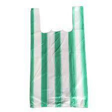 Fabricante de Vietnam, bolsa de panadería de plástico HDPE en rollo, bolsas de Frutas/verduras en rollo, bolsas de camiseta transparentes con asas en rollo - Product Image 2