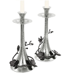T-light en verre et métal pour la décoration de la fête de Noël Décoration de porte Bougeoir votif de table Finition plaquée or - Product Image 6
