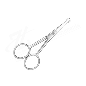 Gran Oferta: Tijeras para Cutículas de Acero Inoxidable, Curvas, Afiladas, Ecológicas, Plateadas, para Mano Derecha, Duraderas, para el Cuidado de las Uñas - Product Image 2