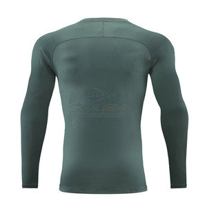 Wholesale <b>Men's</b> <b>Compression</b> <b>Shirts</b> Breathable Eco-Friendly Quick Dry Lightweight Workout Wear Long Sleeve - Product Image 2