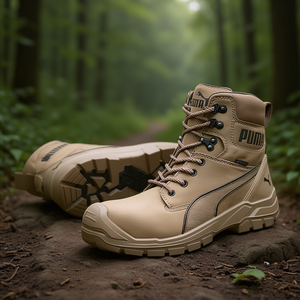 รองเท้าบูทนิรภัย CONQUEST STONE รุ่น High-Safety ไซส์ 44 S3 CI HI HRO SRC DIN EN20345 รองเท้าเพื่อความปลอดภัยสำหรับงานก่อสร้าง - Product Image 3