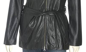 Manteau en cuir de mouton véritable de haute qualité pour femmes doux et respirant avec un nouveau design chaud du Pakistan - Product Image 3
