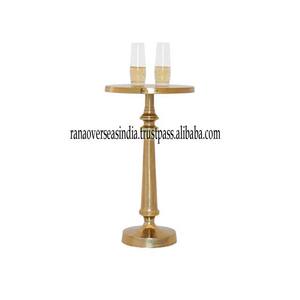 High Quality <b>Gold</b> Finished Metal <b>Side</b> <b>Table</b> Modern Design <b>Round</b> Center <b>Table</b> Use for Living Room Bedroom Home at Wholesale Price - Product Image 4