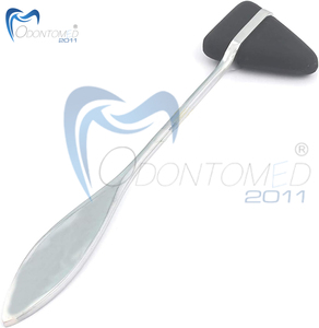Martillo de Reflejos de Percusión Taylor, Superventas, de Acero Inoxidable Negro, con Certificación CE Clase I, Juego de Instrumentos de Diagnóstico Neurológico - Product Image 5