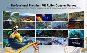 Máquina de Juego Vibratoria 9D VR de Montaña Rusa, Simulador de Realidad Virtual, Juegos de Realidad Virtual, Simulador de Juegos de Interior, Silla VR 360 - Product Image 5