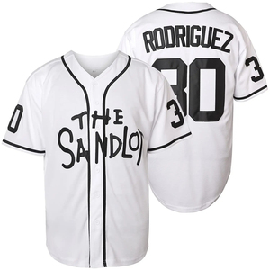 The Sandlot Men's 30 Rodriguez 5 Squints 11 Yeah-Yeah Movie Baseball Jersey Moda Hip Hop Party Clothing - Product Image 5
