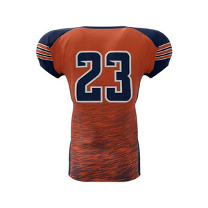 Uniformes de Fútbol Americano Personalizados con Estilo Único, Conjuntos de Uniformes de Fútbol Americano de Manga Corta, Transpirables, 100% Poliéster, para Hombre Adulto - Product Image 3