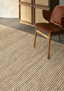 Tapis en jute fait main Motif de rayures design écologique Décoration intérieure naturelle avec le meilleur tapis en jute tissé fabriqué à la main - Product Image 6