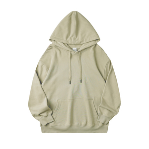 OEM ODM Sweat à capuche pour homme, hiver, vintage, effet soleil délavé, sans cordon, avec poches, personnalisé, grammage lourd, impression numérique, délavé à la pierre et à l'acide - Product Image 3