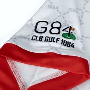 เสื้อโปโลกอล์ฟชาย G84 แขนสั้น แห้งเร็ว ระบายอากาศได้ดี ลายพิมพ์ ทรงปกติ ออกแบบโลโก้ได้ตามต้องการ - Product Image 4