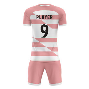 Ensembles d'uniformes de football imprimés personnalisés pour adultes et jeunes Meilleur maillot de football en tissu Nouveau style avec les meilleures caractéristiques à bas prix - Product Image 6