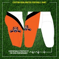 Uniformes de Fútbol Americano Personalizados por Sublimación, Transpirables, Antibacterianos y de Secado Rápido para Escuelas y Universidades, Venta al Por Mayor