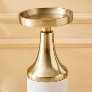 Élégant ensemble de bougeoirs en or et marbre pour mariage à la maison Pâques Noël et décorations de la Saint-Valentin - Product Image 5