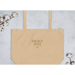 Sacs fourre-tout promotionnels écologiques de luxe Bee Ike-Conic Legacy Luxe Eco Tote Premium - Product Image 3