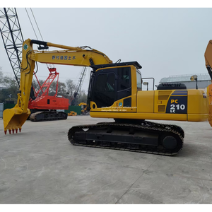 Excavadora Komatsu PC210LC usada de buen rendimiento 21ton maquinaria de construcción grande pc210 210-8 excavadoras usadas para la venta - Product Image 2