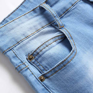 High Quality Customizable Stylish <b>Cheap</b> Price <b>Men's</b> <b>Jeans</b> Pants Custom Design Wholesale Fashionable Casual Streetwear Quality - Product Image 3