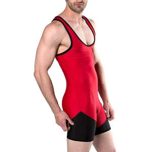 Men's Weightlifting and Athletic Training Wrestling Singlets <b>Tight</b> <b>Fitting</b> Bodysuit For MMA or Grappling Players 2026 Tank <b>Tops</b> - Product Image 2