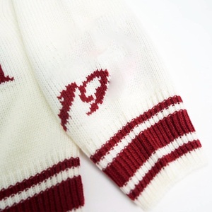 Make Your Custom luxury Quality for Sorority/Fraternity/Schools/Colleges/Universities Logo Knitted <b>Cardigan</b> <b>Sweaters</b> for Unisex - Product Image 3