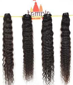 ผมแท้ธรรมชาติอินเดีย เรมี่ 100% แบบดับเบิ้ลเวฟท์  ติดตั้งง่าย  ลอนลึก  ไม่ผ่านการย้อมสี  ต่อผมแบบฟูลเลซ  ไม่ใช่ผมมนุษย์ - Product Image 4