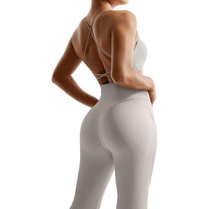 Leggings sans couture taille haute pour femmes, tendance, style latéral, pantalon de yoga slim, legging - Product Image 2