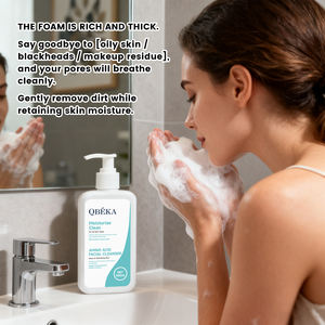 คลีนเซอร์หน้า PDRN กรดอะมิโน สูตรปรับแต่งได้สำห<span class=keywords><strong>รับ</strong></span>ขายส่ง - ปลอบประโลมและป<span class=keywords><strong>รับ</strong></span><span class=keywords><strong>ผิว</strong></span>ให้กระจ่างใสสำ<span class=keywords><strong>ห</strong></span><span class=keywords><strong>รับ</strong></span><span class=keywords><strong>ผิว</strong></span>ที่มีแนวโน้มเป็นสิว - Product Image 4