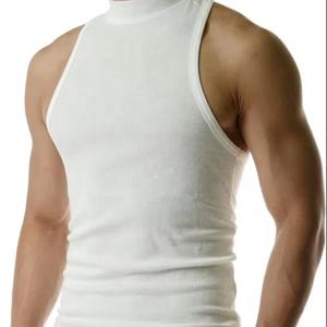 2025 New Style Pakistan Made Men's Quick Dry <b>Tank</b> <b>Top</b> Best Quality Casual Knitted Weave Plus Size Breathable and Washed - Product Image 1