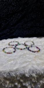 Pulsera de Fluorita Natural AAA, Pulsera de Cuentas de Piedra de Cristal de Moda para Sanación con Reiki - Product Image 4