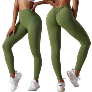 Women's High Waist Seamless Breathable Sport Pants Sexy Workout Gym <b>Legging</b> Scrunch <b>Butt</b> <b>Lift</b> Stretchy Spandex Print Plus XXS - Product Image 5