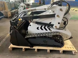 Chargeuse sur pneus en caoutchouc Bush Ranger Mini Skid Seer Loader avec seau 4 en 1 marque japonaise - Product Image 2