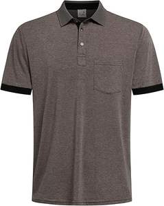 Camiseta Polo de Verano para Hombre, Estilo Casual de Negocios, Sin Costuras, de Seda Helada, de Manga Corta, Ropa Superior Masculina - Product Image 5