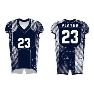 Camiseta de fútbol Tackle-Ready para juego competitivo Camiseta de fútbol americano de estilo profesional con ranura para números - Product Image 5