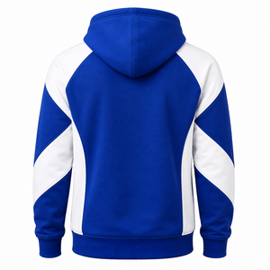wholesale <b>pullover</b> <b>mens</b> customized logo printing high quality fashionable streetwear factory price new design panel hoodies <b>men</b> - Product Image 2