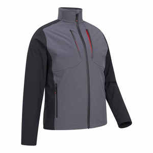 Veste softshell imperméable avec logo OEM pour hommes, blouson aviateur personnalisé pour l'hiver vestes softshell grande taille pour hommes, au prix de gros - Product Image 2