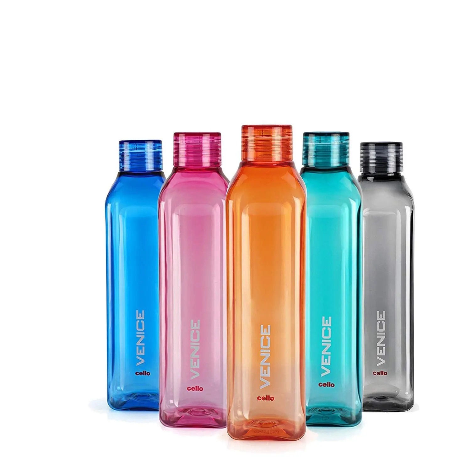 Beste Angebote Plastik flasche 5er-Set mit mehrfarbigen verfügbaren und 1 Liter Plastik flasche zum Verkauf durch Exporteure